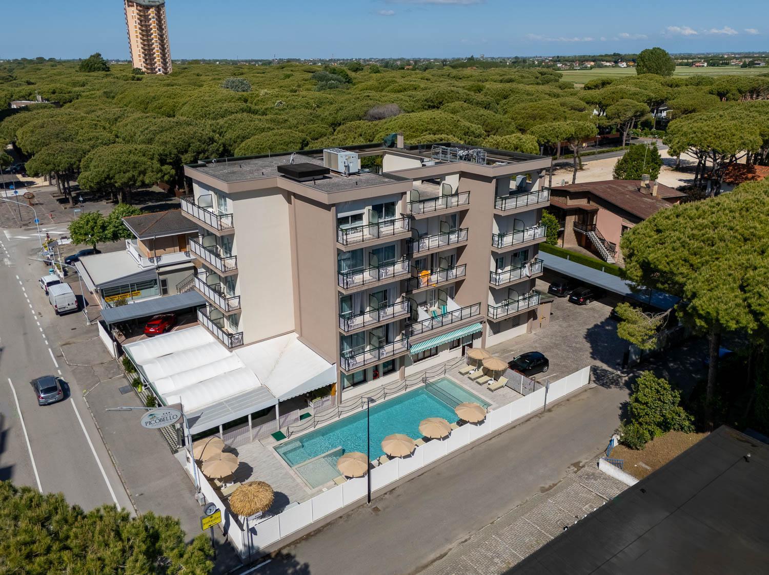 Hotel Picobello Pineta Lido di Jesolo Bagian luar foto