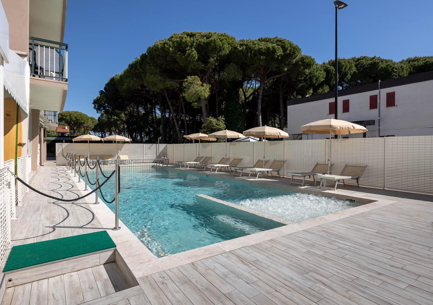 Hotel Picobello Pineta Lido di Jesolo Bagian luar foto
