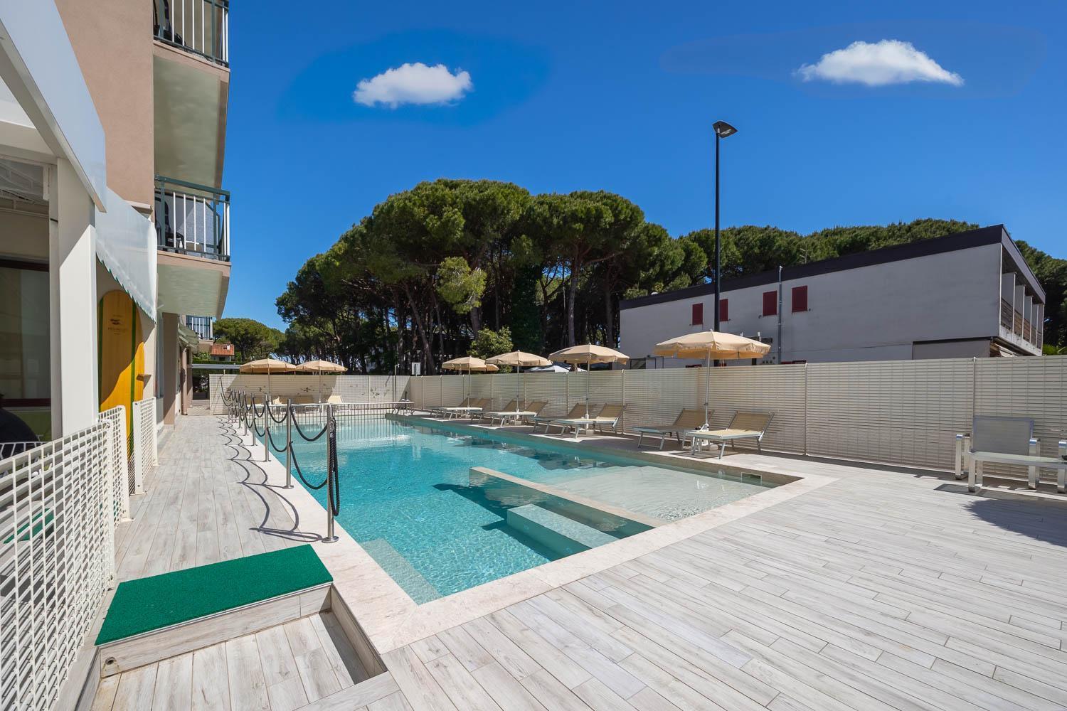 Hotel Picobello Pineta Lido di Jesolo Bagian luar foto